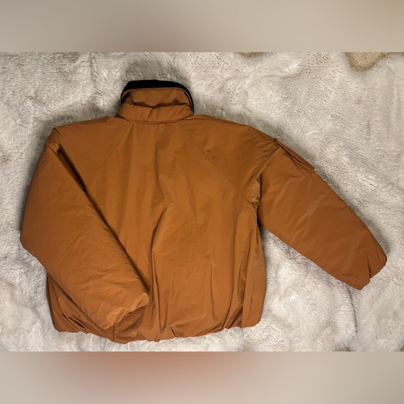 Free People FP Movement Outpost Bomber Jacket in a Cider Burnt Orange Size: M - Picture 4 of 6